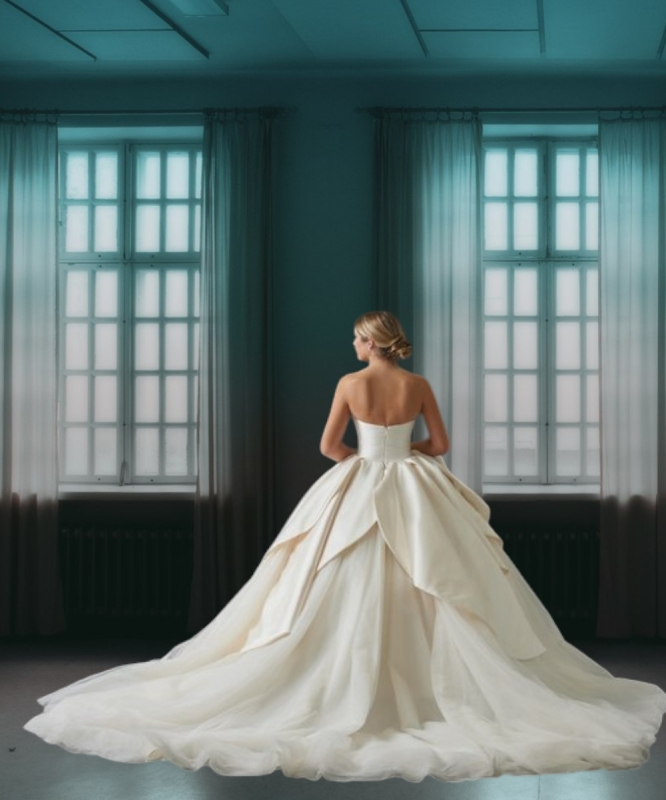 020II808 WEDDING GOWN